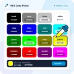HEX Code Picker
